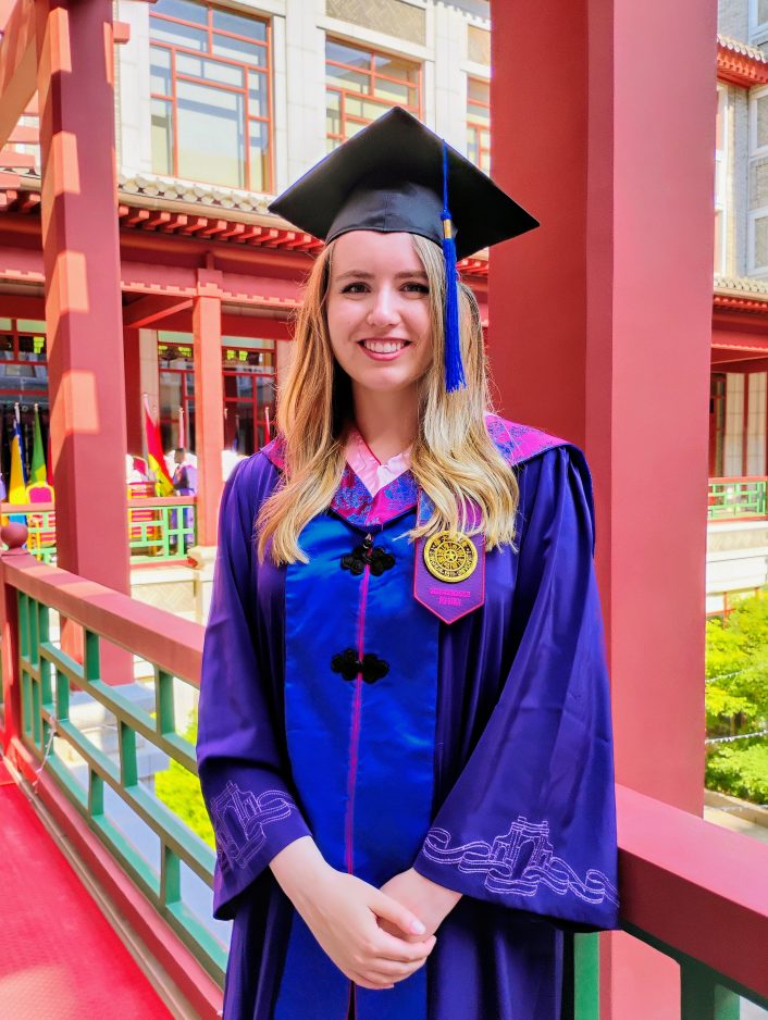 Global interests lead USC grad to CNN, China